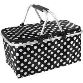 Panier Pique-Nique GlacièRe Portable Pliable Tissu Oxford Capacité Camping Isulate Danding Sac