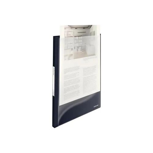 Esselte Vivida Panorama Porte Vues 40 Pochettes A4 Pour 80 Feuilles Noir Vif