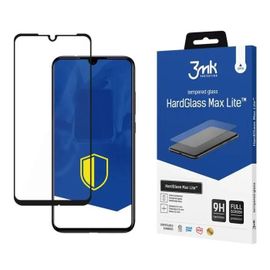 Verre trempé renforcé 3MK Xiaomi Redmi Note 7 HardGlass max - transparent/noir - TU