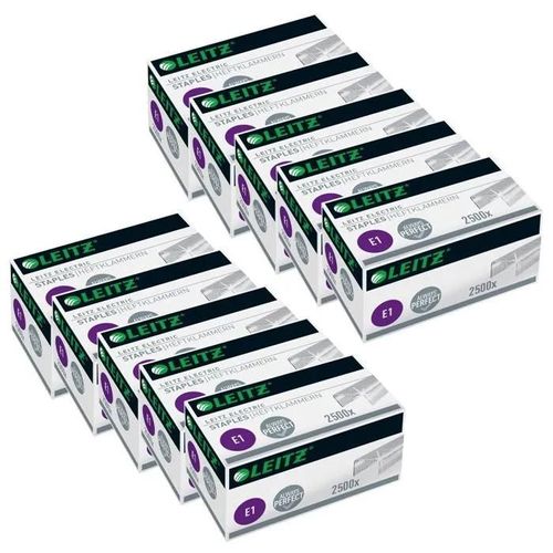 Agrafes - Esselte - 55680000 - 2500 Pièces - Compatibles Avec Leitz 10e - Pour Agrafeuses Électriques