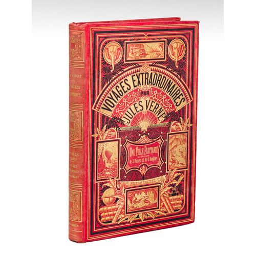 Une Ville Flottante Et Aventures De 3 Russes Et De 3 Anglais. [ Une Ville Flottante - Les Forceurs De Blocus - Aventures De 3 Russes Et De 3 Anglais