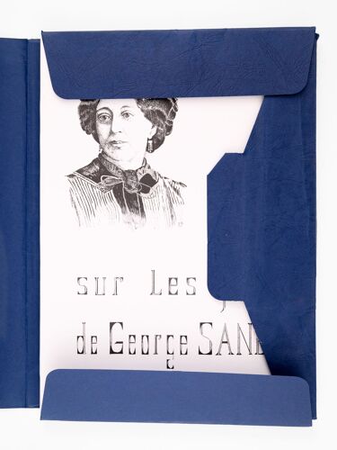 Sur Les Pas De George Sand En Berry Et En Marche [ Edition Originale - Livre Dédicacé Par L'auteur ]
