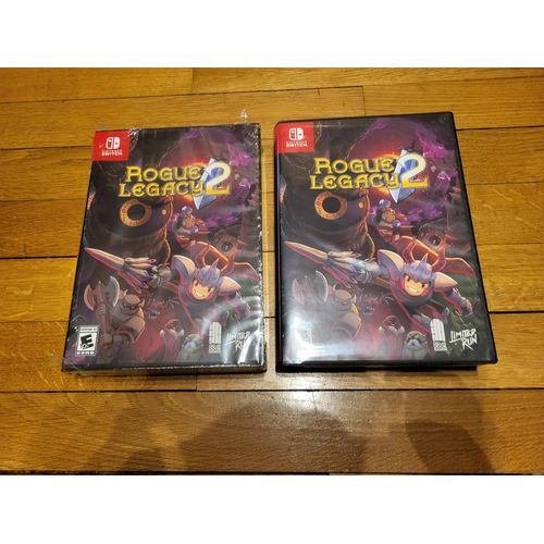 Rogue Legacy Collector's Edition + Jaquette Rechange Nintendo Switch