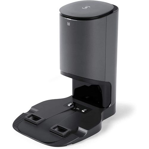 Station D'Aspiration Automatique,30 Jours Sans Main,Pour La Vidange Automatique Des Aspirateurs Robots De La Famille Deebot N8 Et T8 - 2 Sacs À Poussière Inclus,Auto-Vidangeable,Aes,Noir