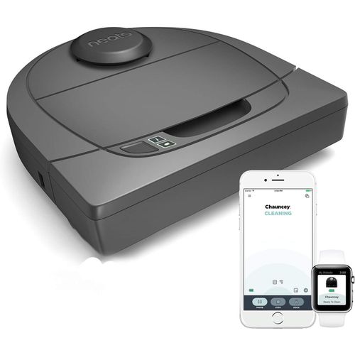 D301 Connected - Compatible Avec Alexa - Robot Aspirateur Avec Station De Charge,Wi-Fi & App