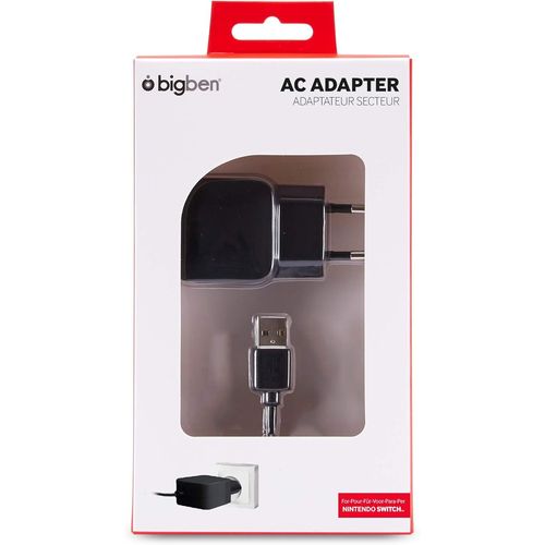 Power Adapter with Charging Cable for Nintendo Switch