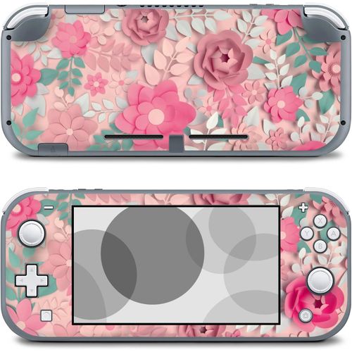 Protective Film Compatible with Nintendo Switch Lite Games Console Sticker Scratch Protection Design Sticker Game Console Perfect Fit Sticker R203 (02)