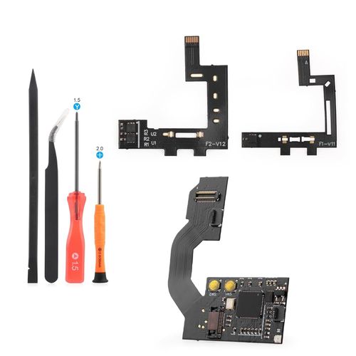 Câble de Console RP2040 pour Switch Puce de Base du Firmware pour Nintendo Switch Flashable et Mise à Niveau Remplacement Accessoires Pièces Avec Des Outils De Réparation, Câble CPU