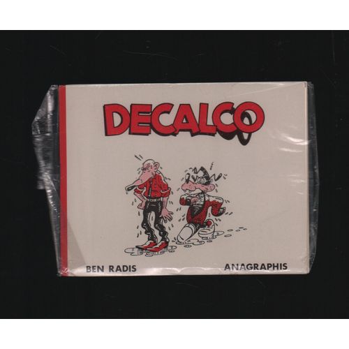 Carnet De Décalcomanies Ben Radis (Anagraphis)