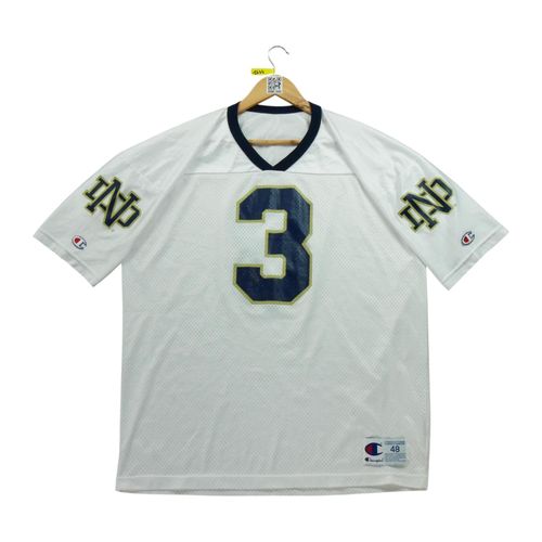 Reconditionné - Maillot Homme Ncaa Notre Dame Blanc - Taille Xl - Homme - Blanc