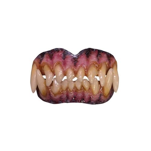 Dentier Loup-Garou Souple Réutilisable Adulte