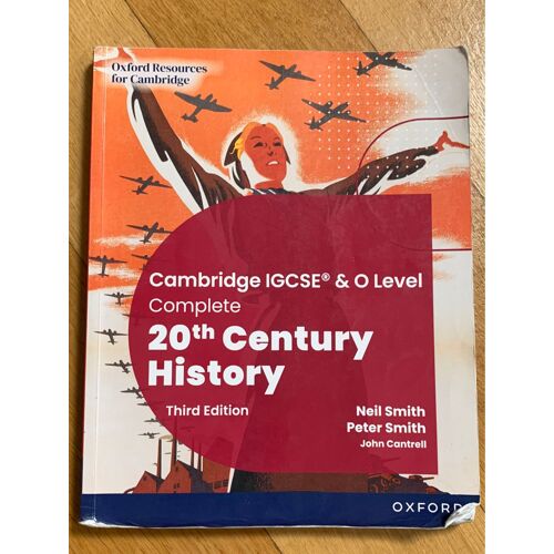 Cambridge Igcse & O Level Complete 20th Century History: Student Book Third Edition