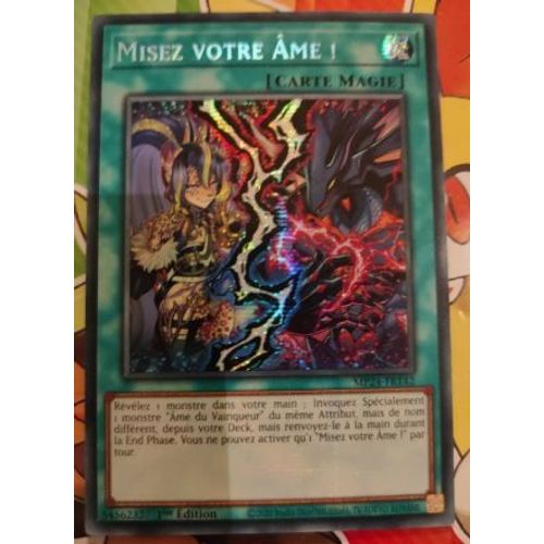 Yu Gi Oh Mp24 Fr142 Misez Votre Âme Secret Rare