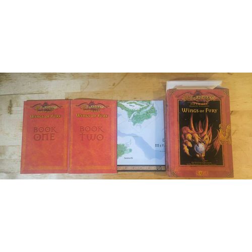 Dragonlance Fifth Age Wings Of Fury Box