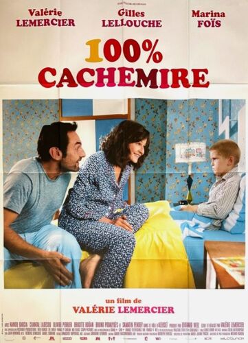 100% Cachemire - Affiche Originale De Cinéma - Format 120x160 Cm - Un Film De Et Avec Valérie Lemercier - Gilles Lellouche, Marina Foïs, Nanou Garcia, Olivier Perrier, Brigitte Roüan - Année 2013