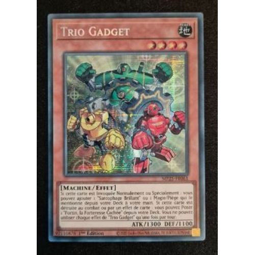 Yu Gi Oh Mp25 Fr061 Trio Gadget Secret Rare