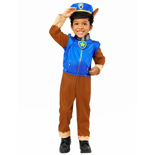 Déguisement Luxe Chase Pat Patrouille - Taille: 3 À 4 Ans (90 À 104 Cm)