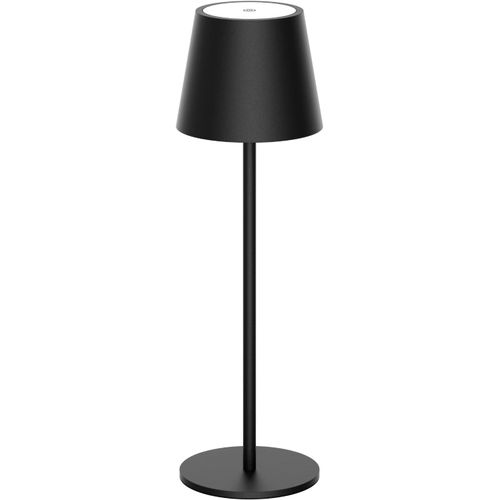 Subzonal-Lampe De Bureau Led Sans Fil - 3 Températures De Couleur À Intensité Variable - Batterie Rechargeable De 5200 Mah - Avec Usb-C - Aluminium - Étanche Ip54 - Noir