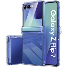 Coque de protection pour Samsung Galaxy Z Flip 7 5G Souple Transparente Bumper en Gel TPU Invisible XEPTIO