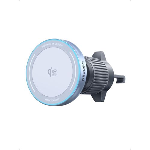 KALANKA-MagFlow Qi2 25W Chargeur Induction Voiture Compatible avec MagSafe iPhone 17 16 15 14 13 12 Air Plus Pro Max