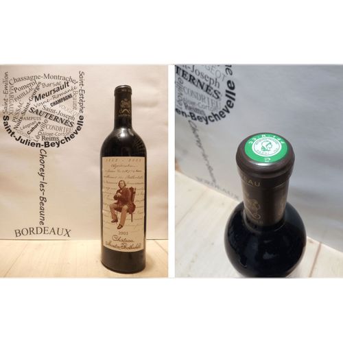 Château Mouton Rothschild 2003 - Pauillac - 1er Grand Cru Classé - 1 X 75 Cl