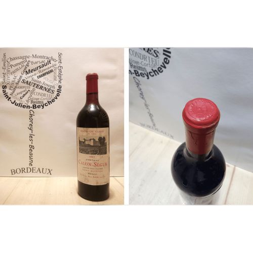 Château Calon Ségur 1967 - Saint-Estèphe - 3ème Grand Cru Classé - 1 X 75 Cl