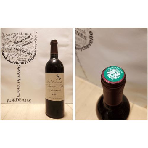 La Demoiselle De Sociando-Mallet 2000 - Haut-Médoc - 1 X 75 Cl - Rouge