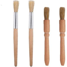 TMISHION Brosse De Nettoyage Pour Cafetière 2 Pièces Machine à Café Brosse De Nettoyage Manche