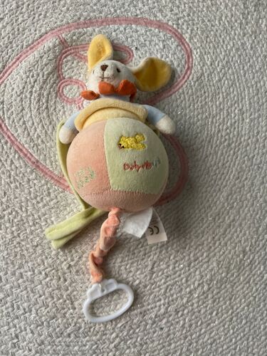 Doudou Peluche Lapin Musical Baby Nat 