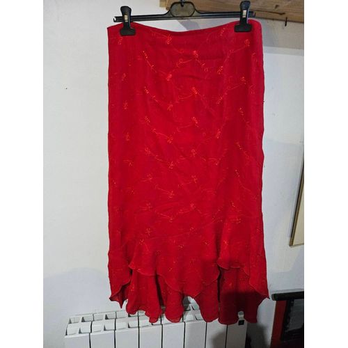 Jupe Longue Rouge Xl