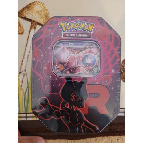 Pokémon Pokébox Q3 Mewtwo Ex De La Team Rocket