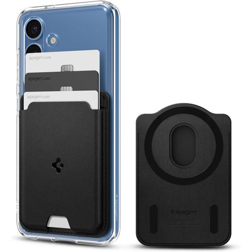 SJZG-Valentinus Magfit Porte-Cartes Magnétique 3 Cartes Conçu Pour Coque Magnétique Compatible Avec Samsung Galaxy S25/S25+/S25 Ultra/Edge/Z Fold 7 - Noir