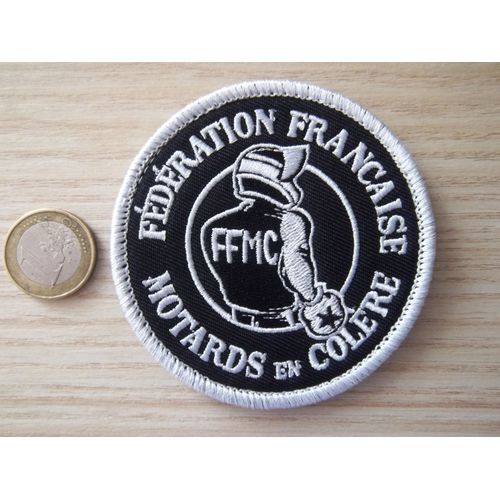 Écusson Fédération Française Des Motards En Colère Insigne Collection