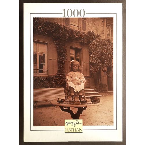 Puzzle 1000 pièces - L'enfant et le train - Nathan