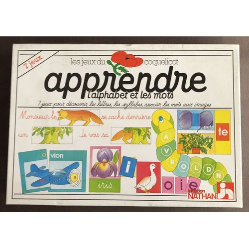 Apprendre L'Alphabet Et Les Mots