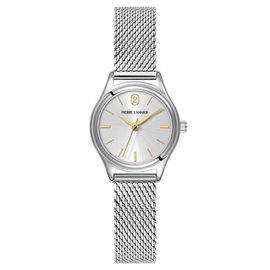 Montre Femme Pya Argenté Cadran Argenté Bracelet Acier Milanais Argenté 12 Mm