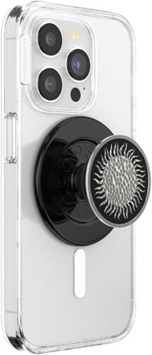 SJZG-Poignée De Téléphone Pour Magsafe Avec Béquille, Support Magnétique, Dessus Interchangeable, Maintien Sûr Pour Iphone Magsafe, Prise En Main Pour Téléphone Et Tablette \U2013 Émail Martelé