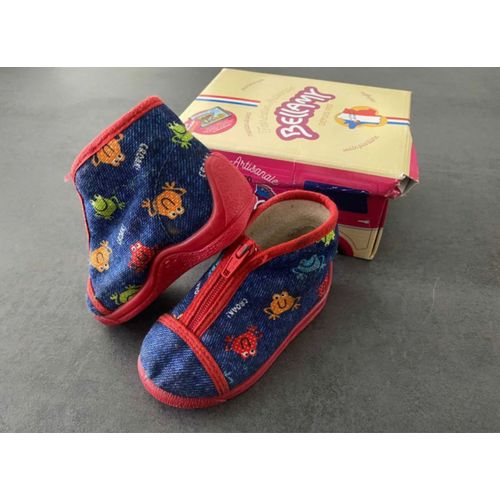 Chaussons Rouge/Bleu Bellamy - 21
