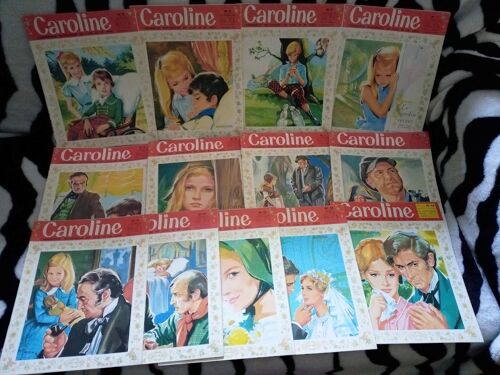 Lot De 13 X Caroline Hebdomadaire Du N° 1 Au 13