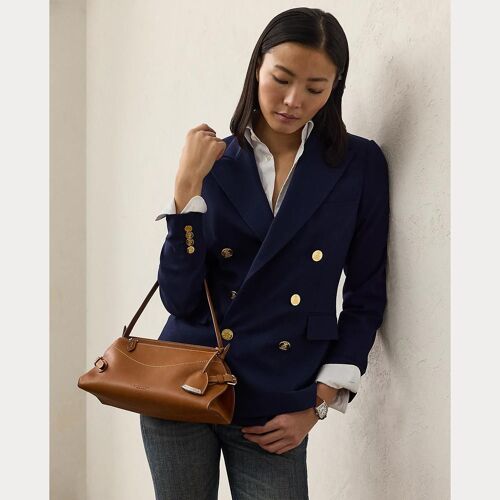 Le petit sac porté épaule Ralph Lauren vachette