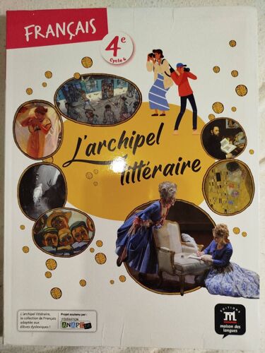 Français 4e Cycle 4 L'Archipel Littéraire
