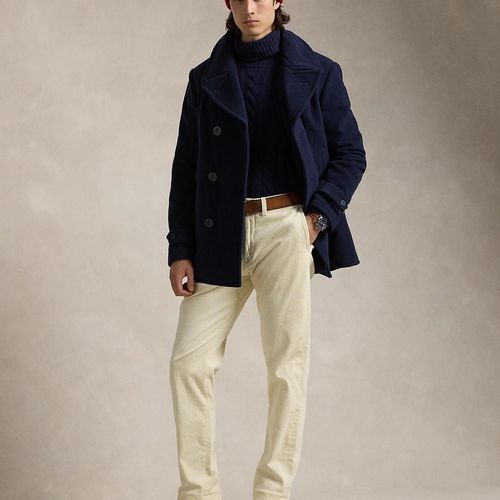 Pantalon Droit Velours Côtelé Stretch