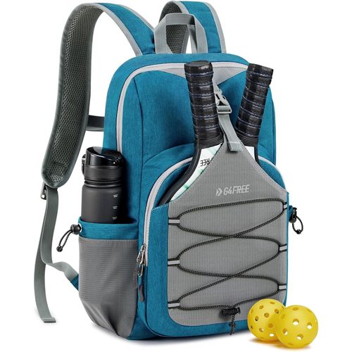 Gerg-Sac De Pickleball Léger, Sac À Dos De Pickleball Pour Homme Et Femme, Sac De Padel Réglable, S'adapte À 2 À 4 Pagaies, Sac À Dos D'épaule Pour Le Sport