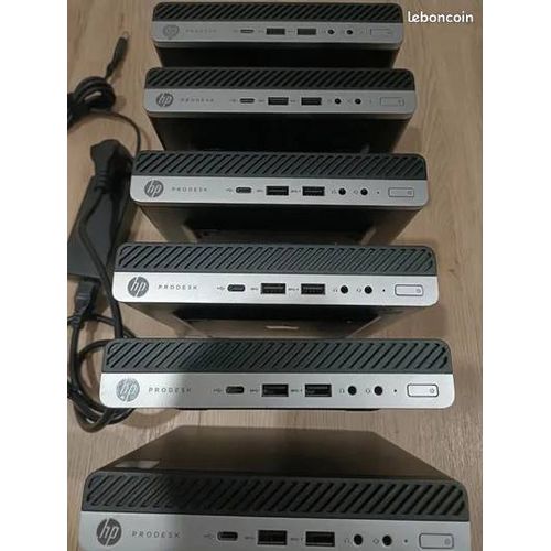 HP Elitedesk 705 G4 SFF AMD A10 9700 R7 - 3.5 Ghz - Ram 8 Go - SSD 256 Go - Geforce GT720