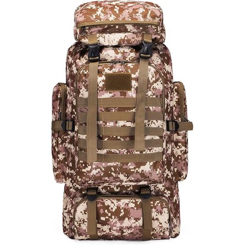 Gerg-Yfreal Sac À Dos De Randonnée Et De Camping, Sac À Dos De Chasse Pour L'extérieur, Sac À Dos Étanche, Sac À Dos Tactique Pour Homme Et Femme 80 L