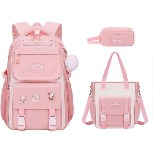 KALANKA-Sac à dos d'école pour filles - Joli sac à dos pour l'école primaire - Sac à dos de voyage pour l'école