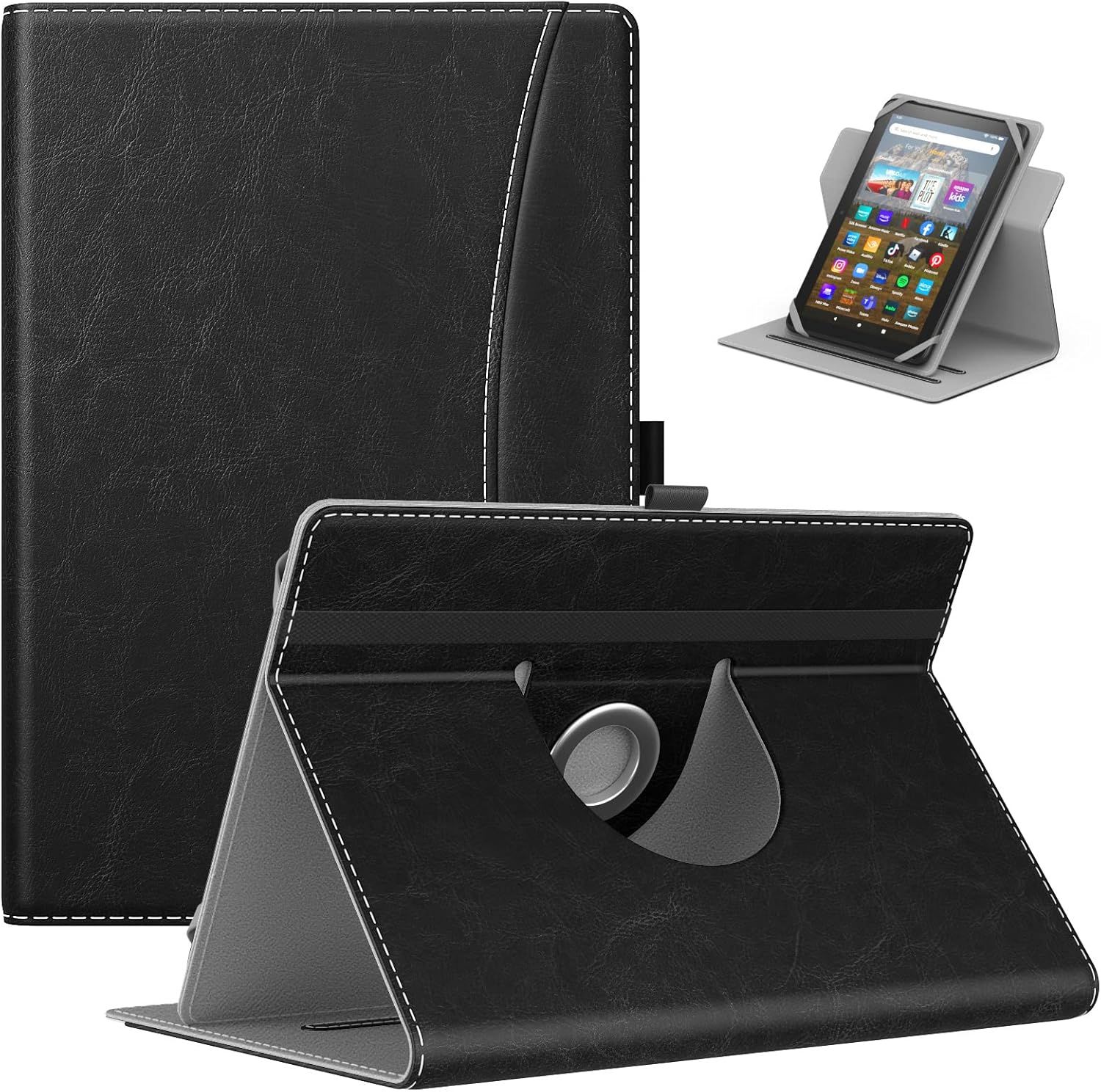 Générique DayQiQiPu Étui Pour Kindle Colorsoft Signature Edition (7 Pouces, 1e Gén - 2024) Cuir PU Star River Série Motif Ultra-Mince Stand De Flip Housse Cas Pour EReader Veille/Réveil Auto,01