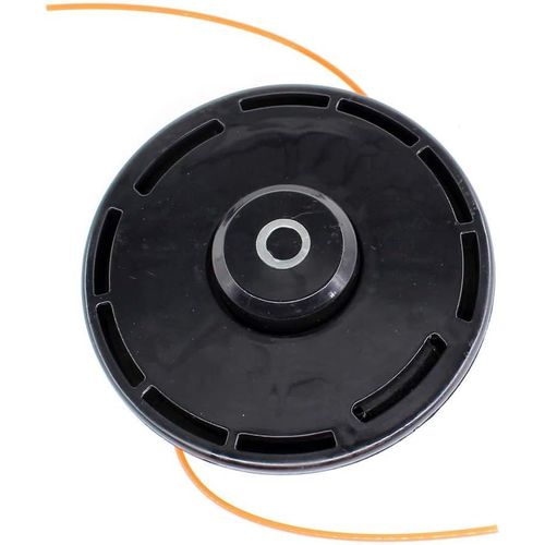 Tête de débroussailleuse pour GX25 GX35 ZENOAH BC4310 3410 G45L Débroussailleuse à essence à tige droite M10 x 1,25 LH Noir et 2 m de fil nylon
