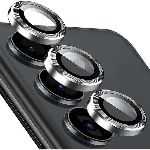 Protection D'objectif D'appareil Photo De Téléphone Compatible Avec Samsung Galaxy S25 Plus/Galaxy S25+ 5g [1 Ensemble], Protecteur D'objectif Individuel, En Verre Trempé Ultra Fin Avec