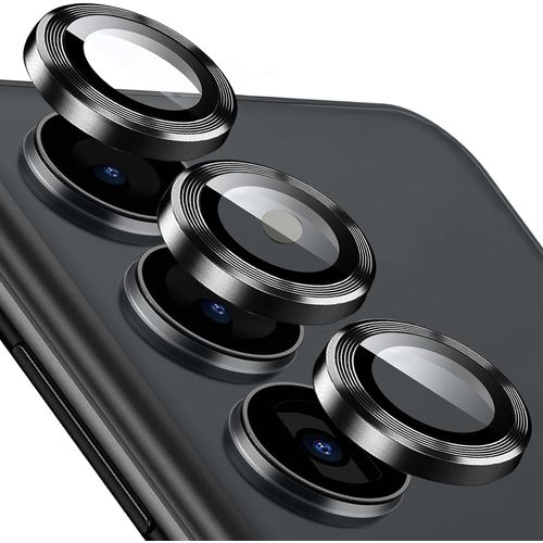 Protection D'objectif D'appareil Photo De Téléphone Compatible Avec Samsung Galaxy S25 Plus/Galaxy S25+ 5g [1 Ensemble], Protecteur D'objectif Individuel, En Verre Trempé Ultra Fin Avec